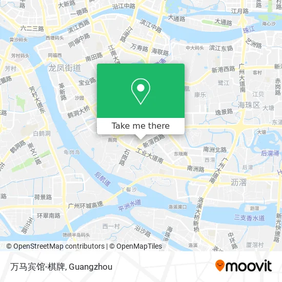 万马宾馆-棋牌 map