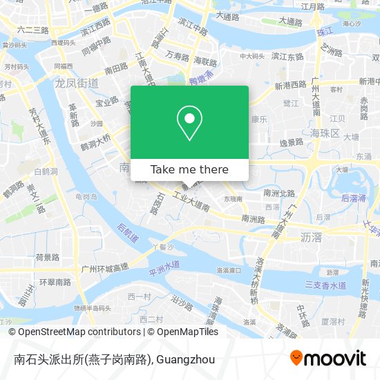 南石头派出所(燕子岗南路) map