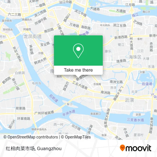 红棉肉菜市场 map