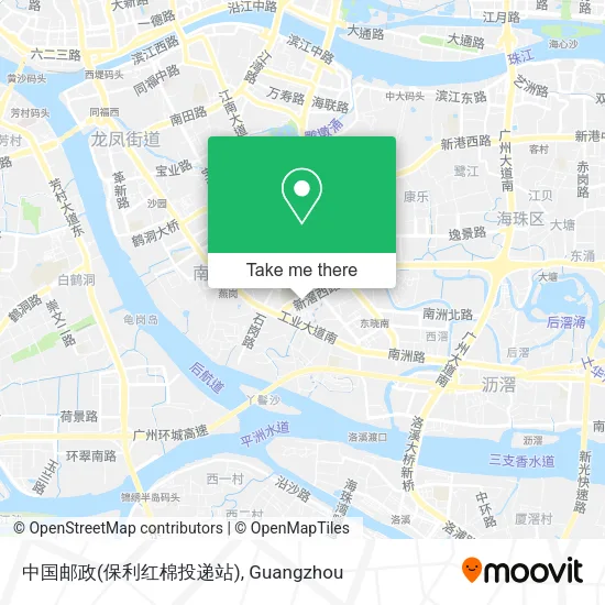 中国邮政(保利红棉投递站) map