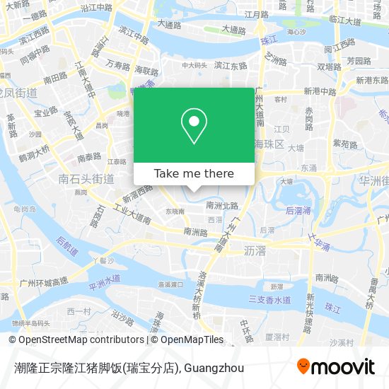 潮隆正宗隆江猪脚饭(瑞宝分店) map