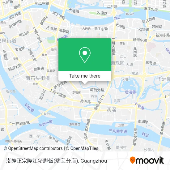 潮隆正宗隆江猪脚饭(瑞宝分店) map