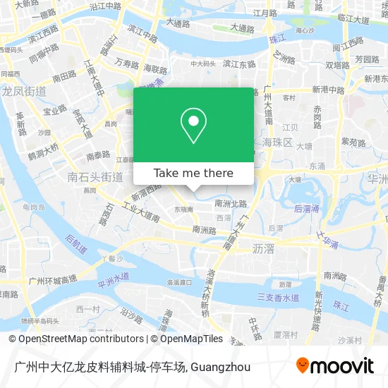广州中大亿龙皮料辅料城-停车场 map