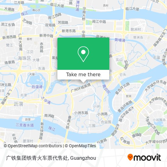 广铁集团铁青火车票代售处 map