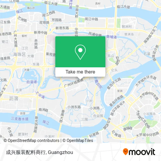 成兴服装配料商行 map