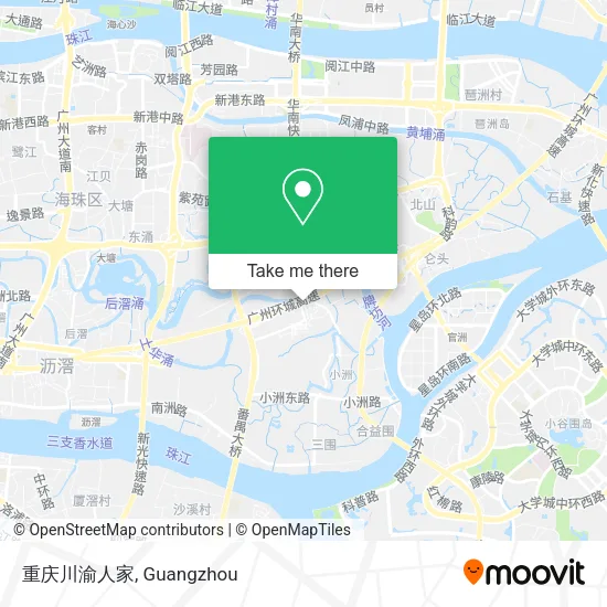 重庆川渝人家 map