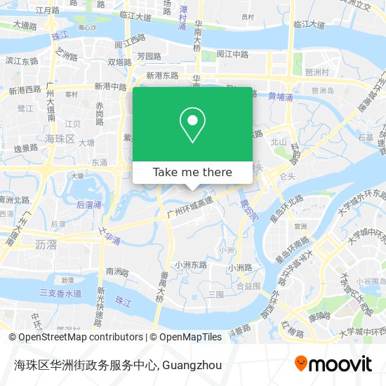 海珠区华洲街政务服务中心 map