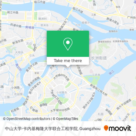 中山大学-卡内基梅隆大学联合工程学院 map