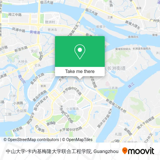中山大学-卡内基梅隆大学联合工程学院 map