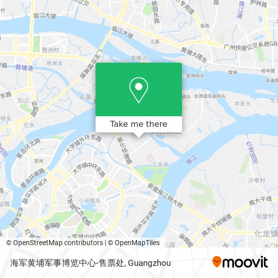 海军黄埔军事博览中心-售票处 map