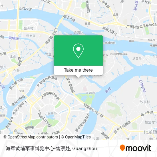 海军黄埔军事博览中心-售票处 map