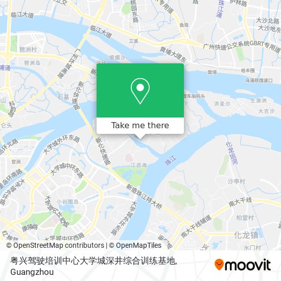 粤兴驾驶培训中心大学城深井综合训练基地 map