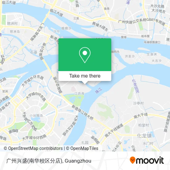 广州兴盛(南华校区分店) map