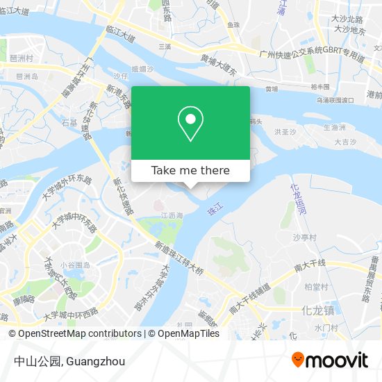 中山公园 map