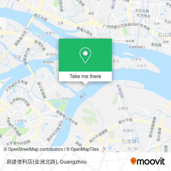 易捷便利店(金洲北路) map