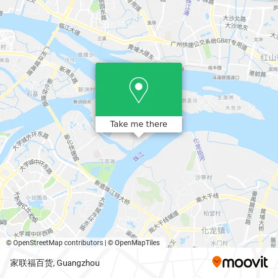 家联福百货 map