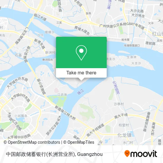 中国邮政储蓄银行(长洲营业所) map