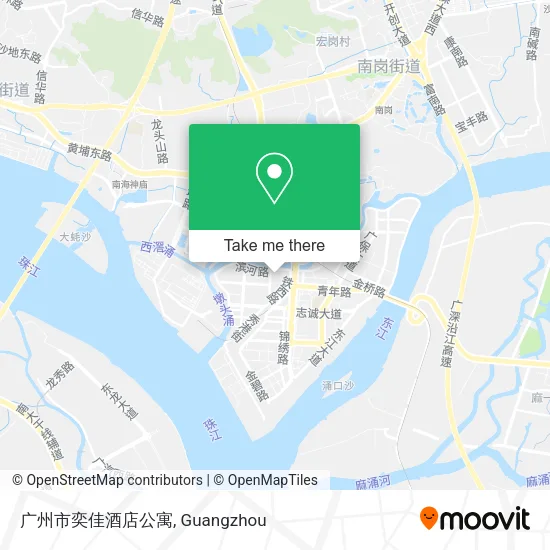 广州市奕佳酒店公寓 map