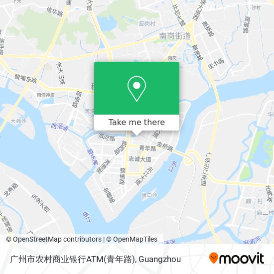 广州市农村商业银行ATM(青年路) map