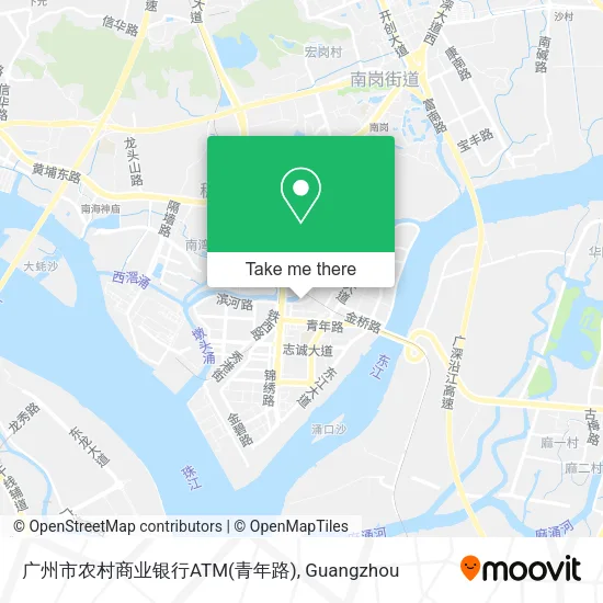 广州市农村商业银行ATM(青年路) map