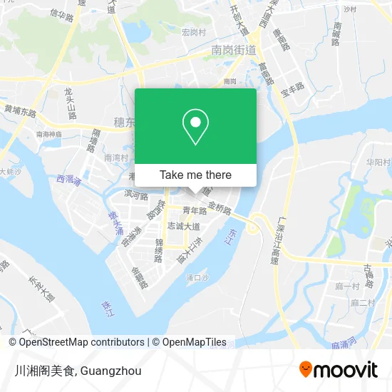 川湘阁美食 map