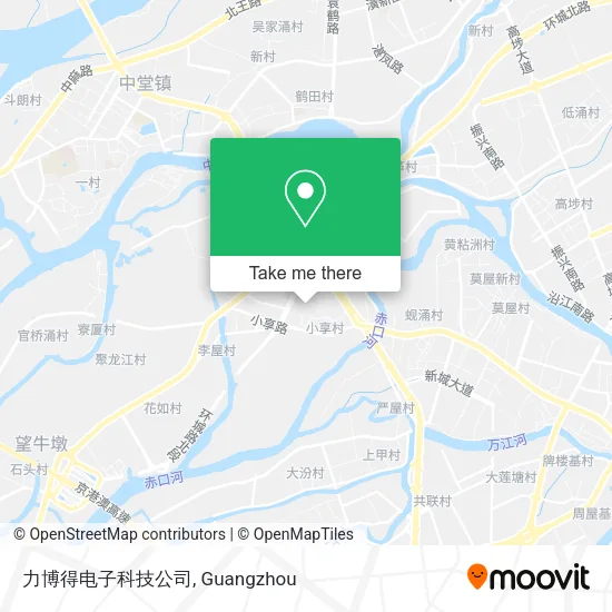 力博得电子科技公司 map