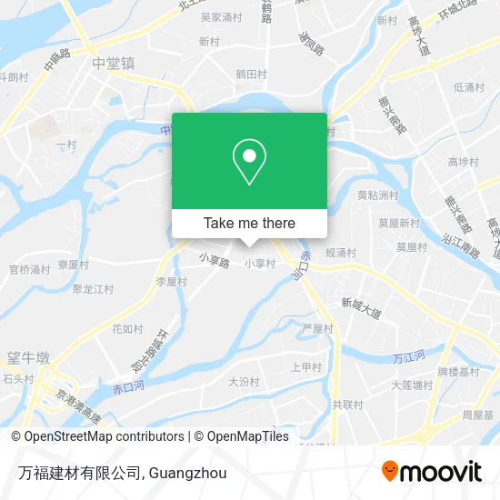 万福建材有限公司 map
