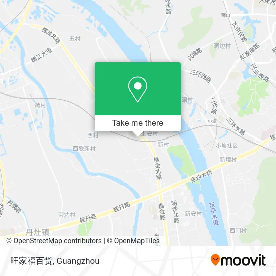 旺家福百货 map