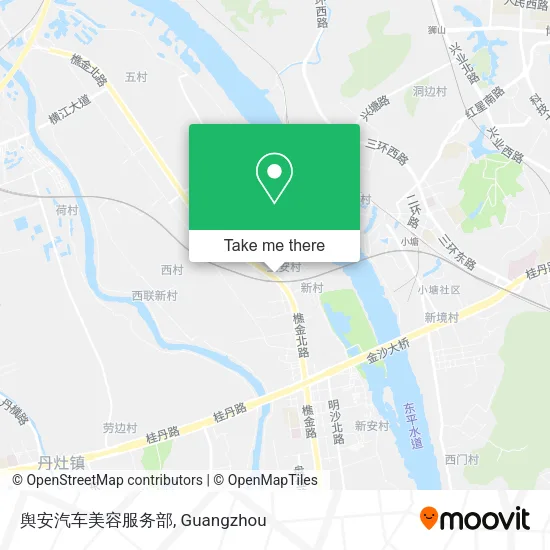 舆安汽车美容服务部 map