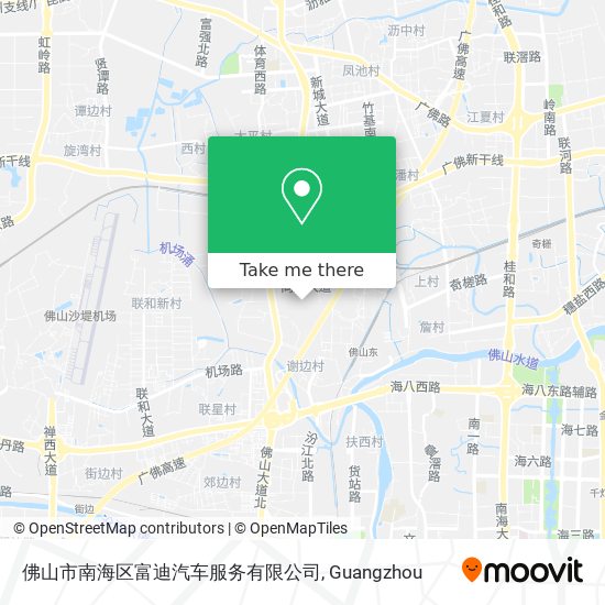 佛山市南海区富迪汽车服务有限公司 map