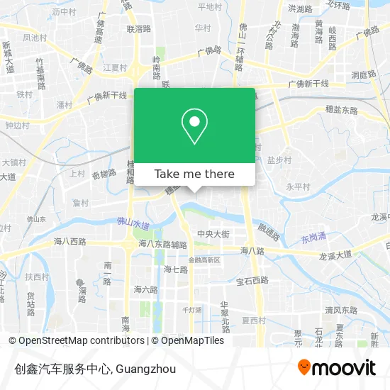 创鑫汽车服务中心 map