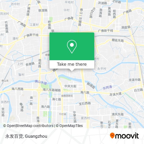 永发百货 map