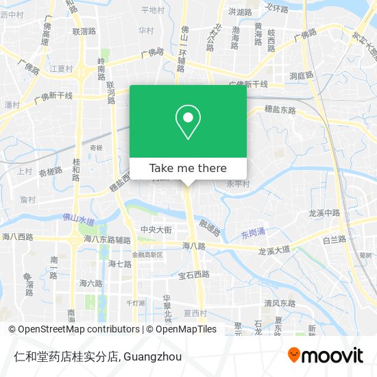 仁和堂药店桂实分店 map