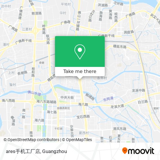 ares手机工厂店 map