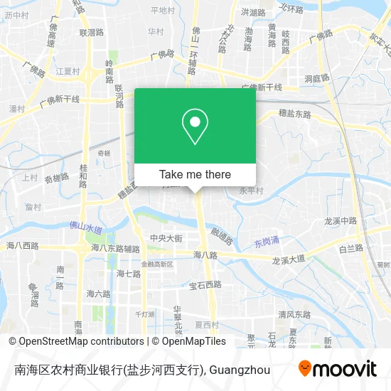 南海区农村商业银行(盐步河西支行) map