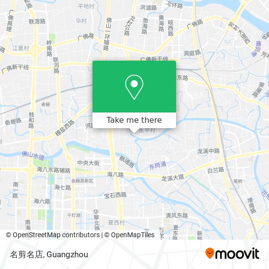 名剪名店 map