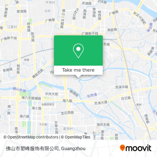 佛山市塑峰服饰有限公司 map