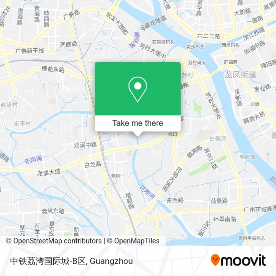 中铁荔湾国际城-B区 map