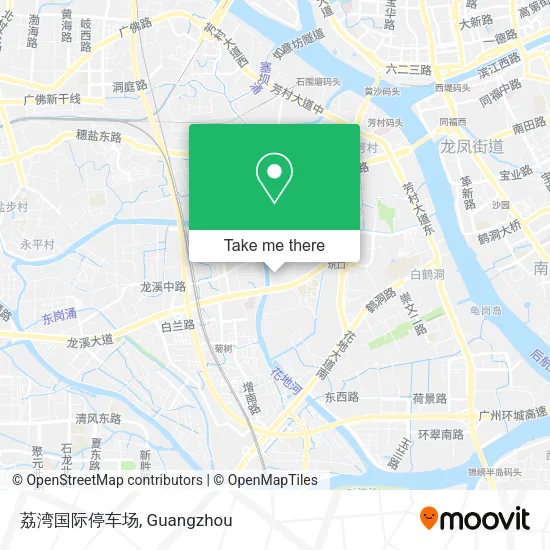 荔湾国际停车场 map