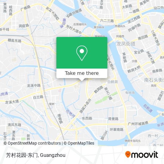 芳村花园-东门 map