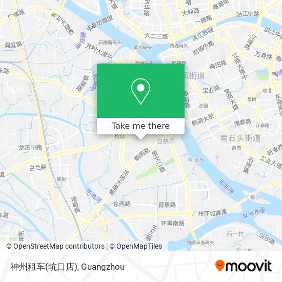 神州租车(坑口店) map