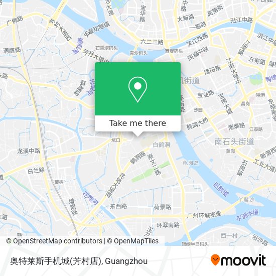 奥特莱斯手机城(芳村店) map