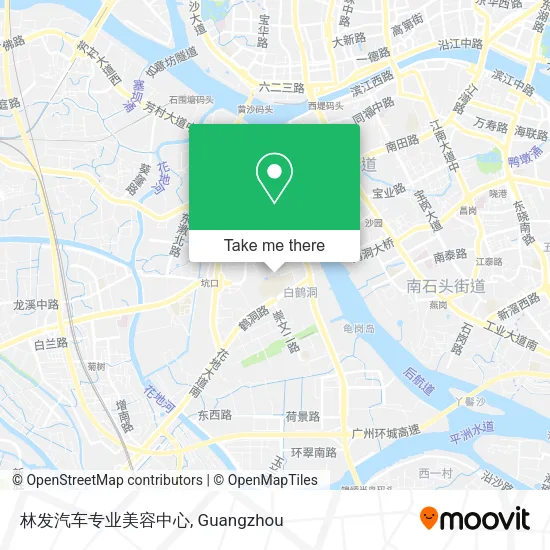 林发汽车专业美容中心 map