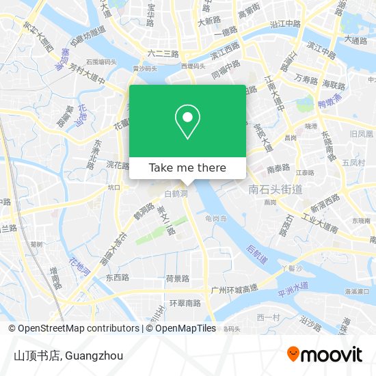 山顶书店 map