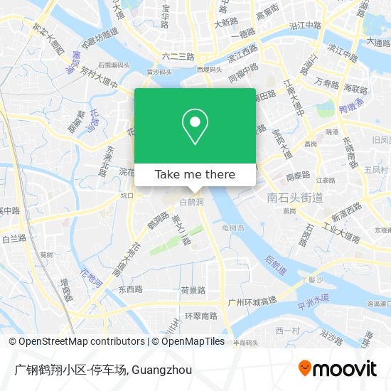 广钢鹤翔小区-停车场 map