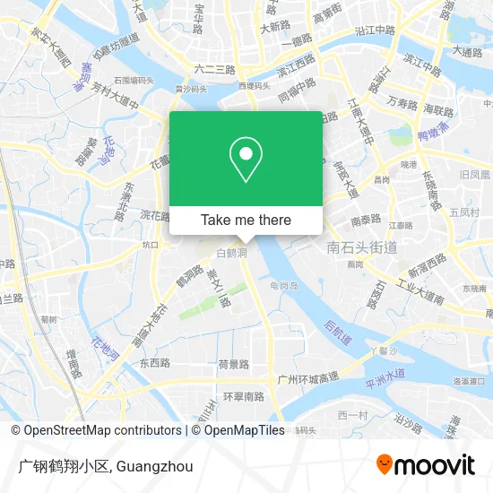 广钢鹤翔小区 map