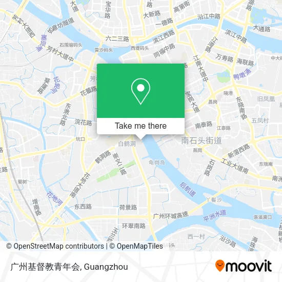 广州基督教青年会 map