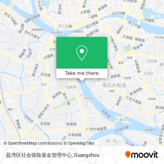 荔湾区社会保险基金管理中心 map
