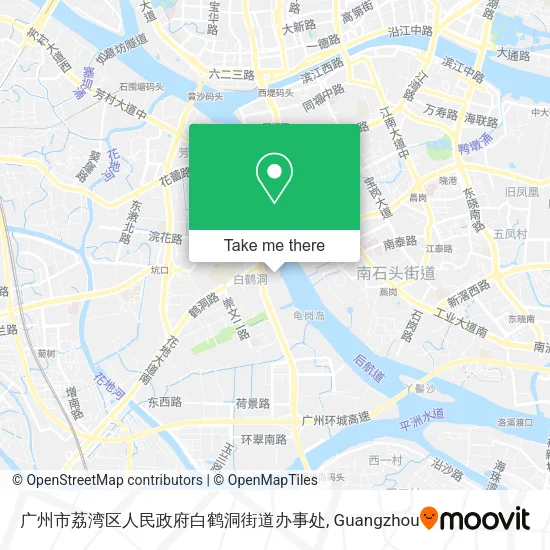广州市荔湾区人民政府白鹤洞街道办事处 map