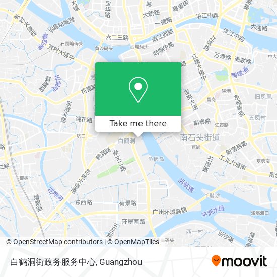 白鹤洞街政务服务中心 map
